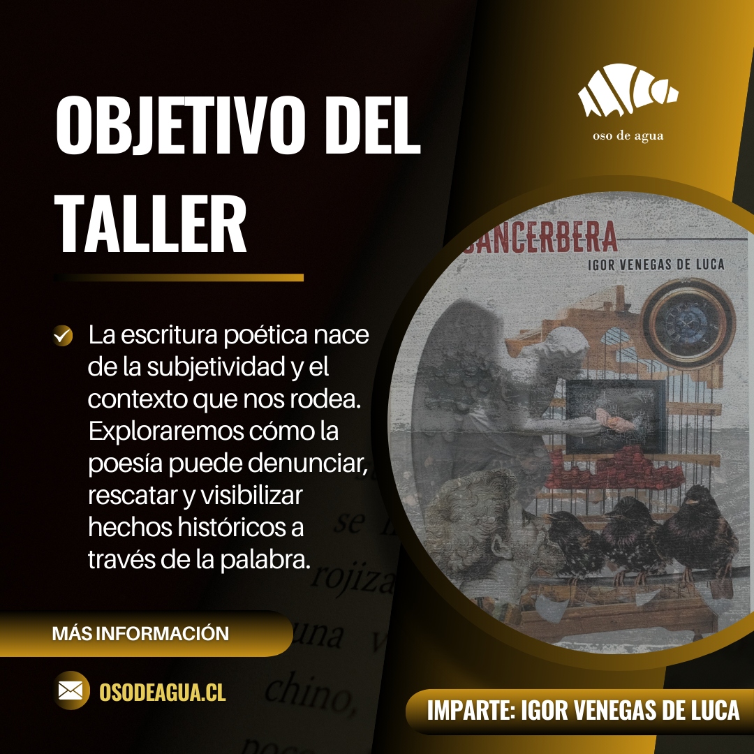 Taller | Escribir desde la urgencia: escritura poética y contexto social