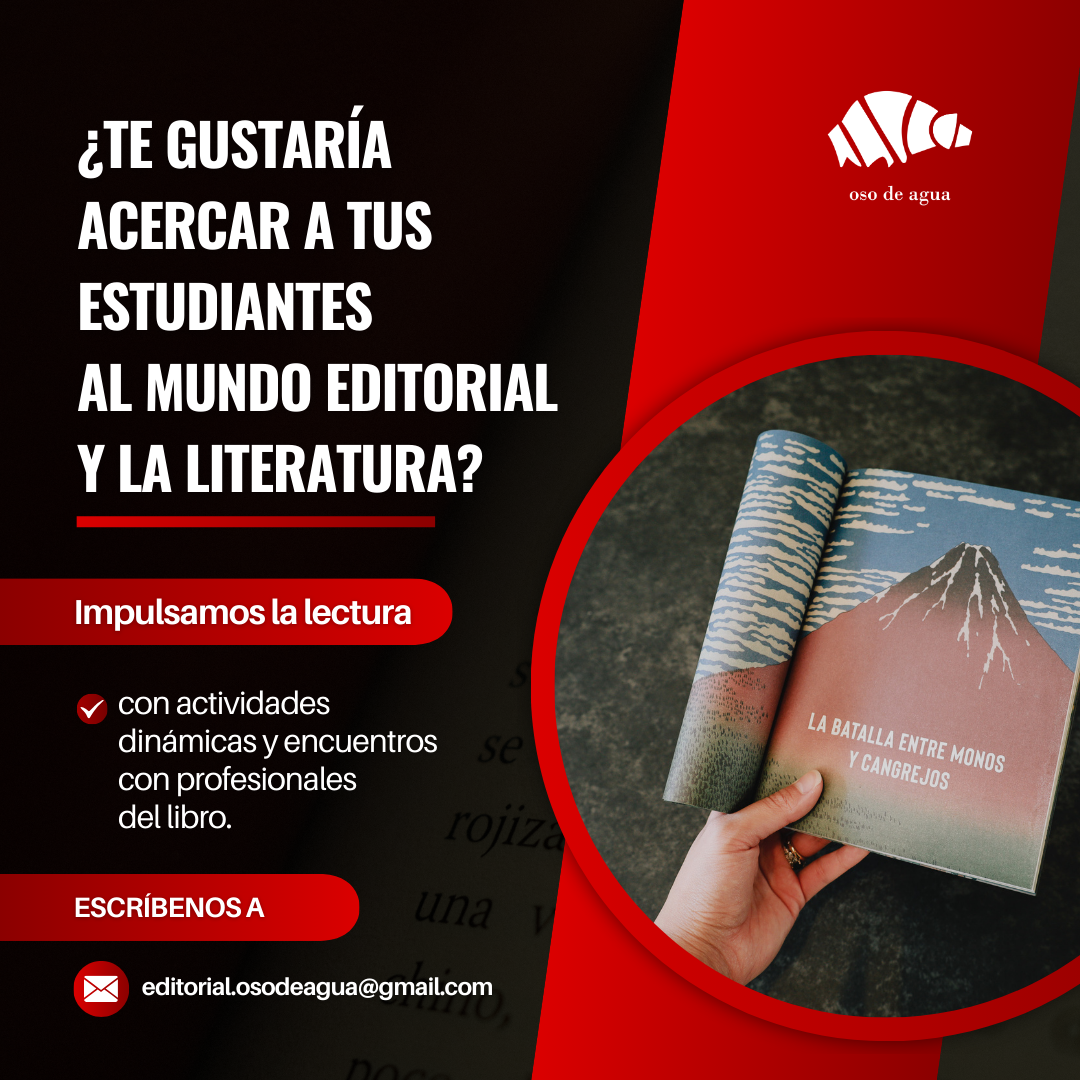 Agenda abierta | Encuentros Literarios con Editorial Oso de Agua