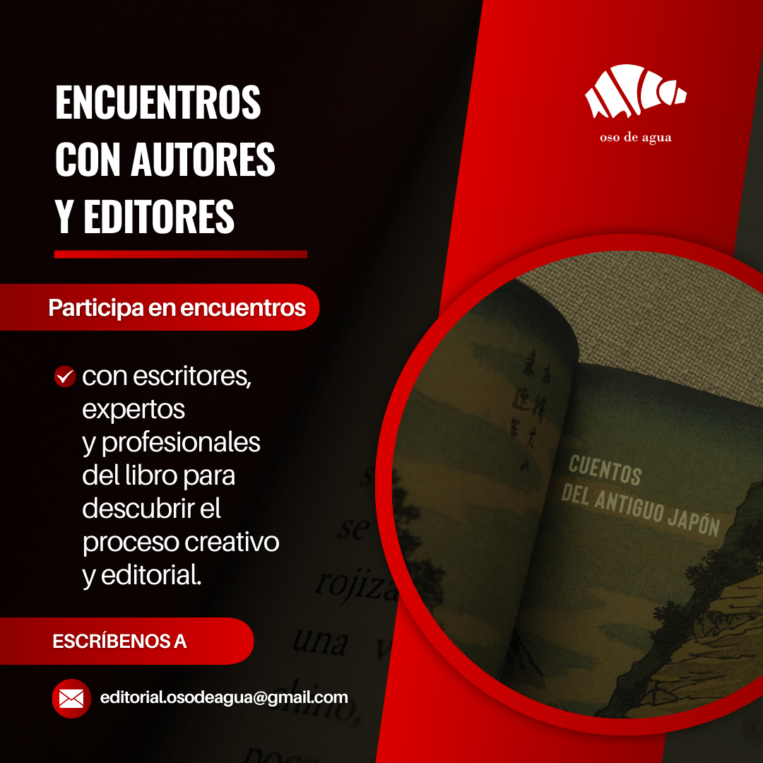 Agenda abierta | Encuentros Literarios con Editorial Oso de Agua