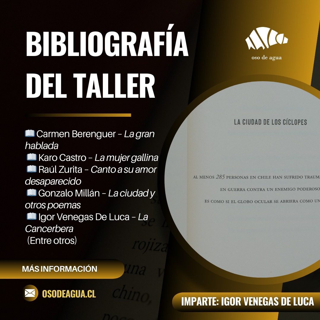 Taller | Escribir desde la urgencia: escritura poética y contexto social
