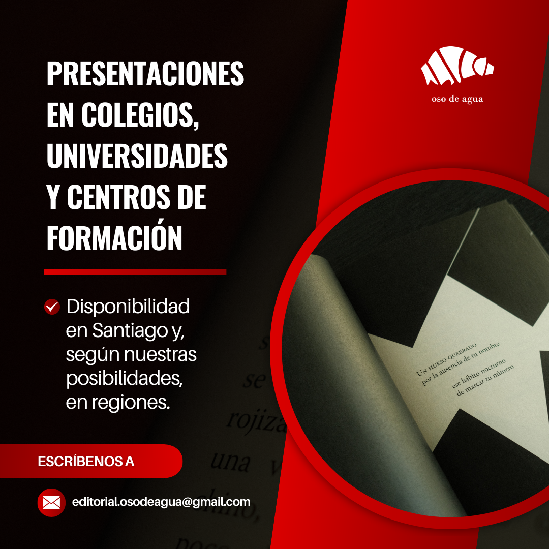 Agenda abierta | Encuentros Literarios con Editorial Oso de Agua
