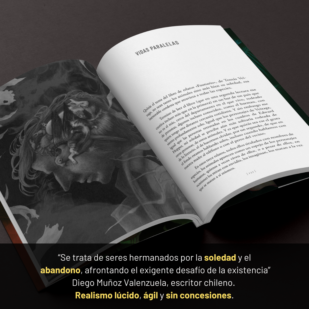 PREVENTA. Faunario - Tomás Veizaga