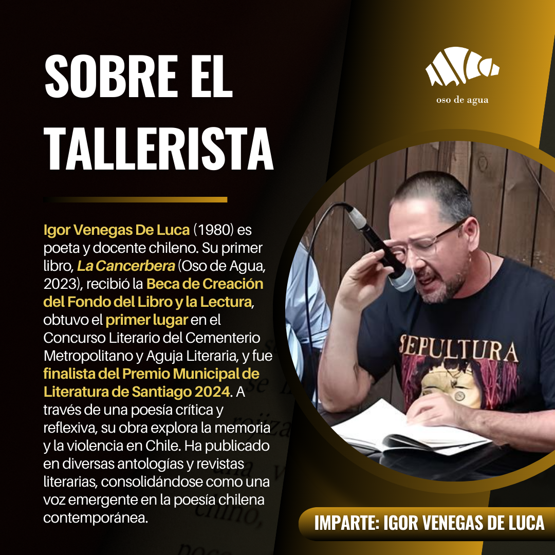 Taller | Escribir desde la urgencia: escritura poética y contexto social