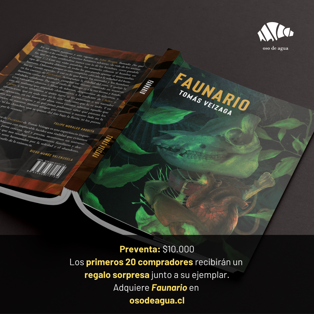 PREVENTA. Faunario - Tomás Veizaga