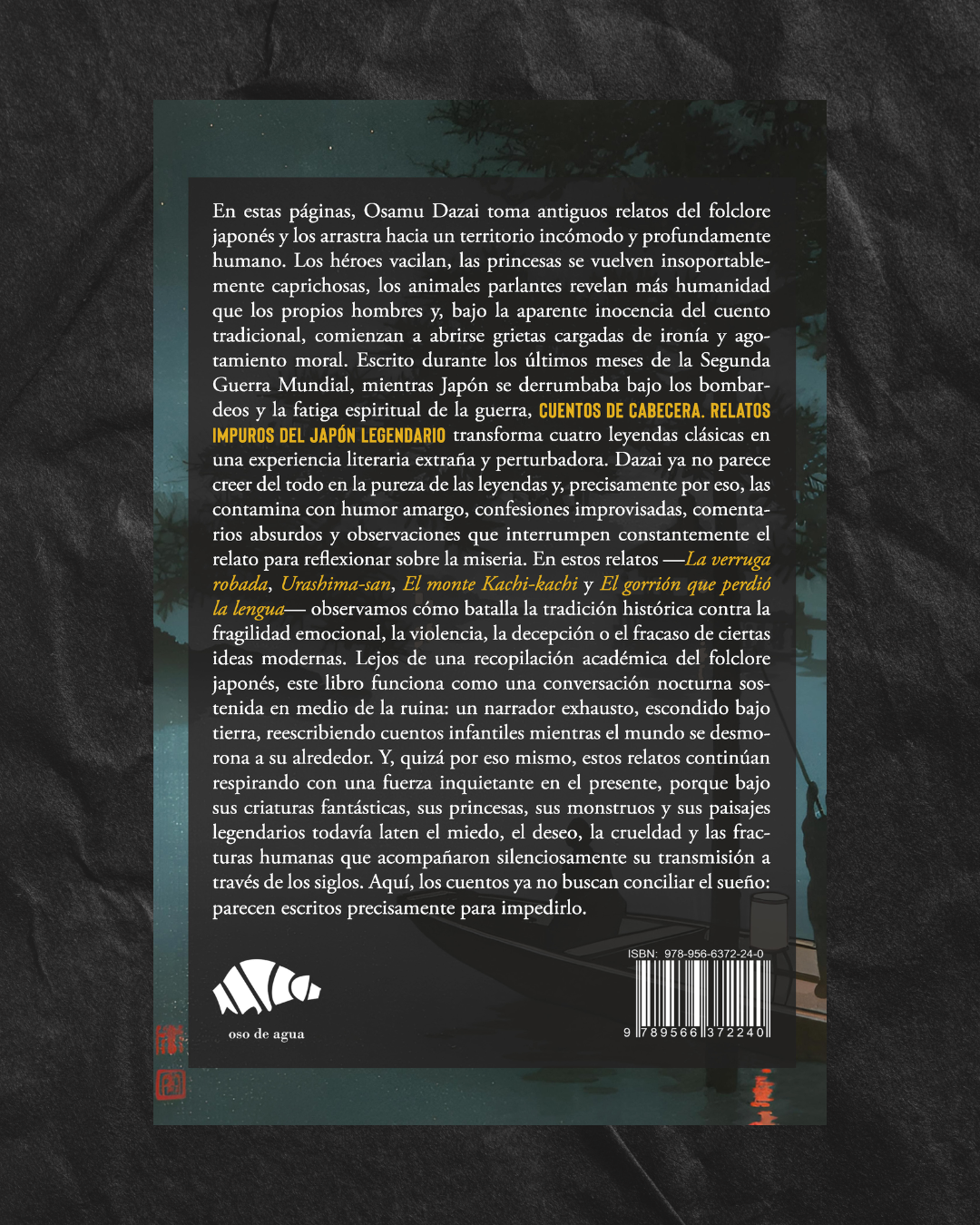 PREVENTA ACTIVA | Cuentos de cabecera. Relatos impuros del Japón legendario — Osamu Dazai