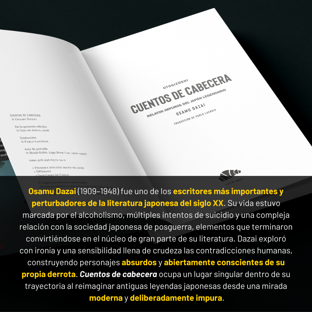 PREVENTA ACTIVA | Cuentos de cabecera. Relatos impuros del Japón legendario — Osamu Dazai
