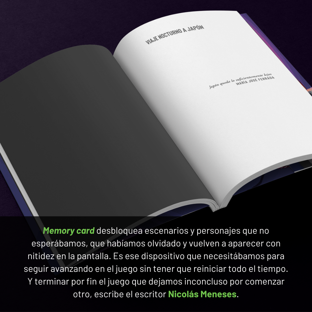 PREVENTA ACTIVA | Memory Card de Angelo Alessio