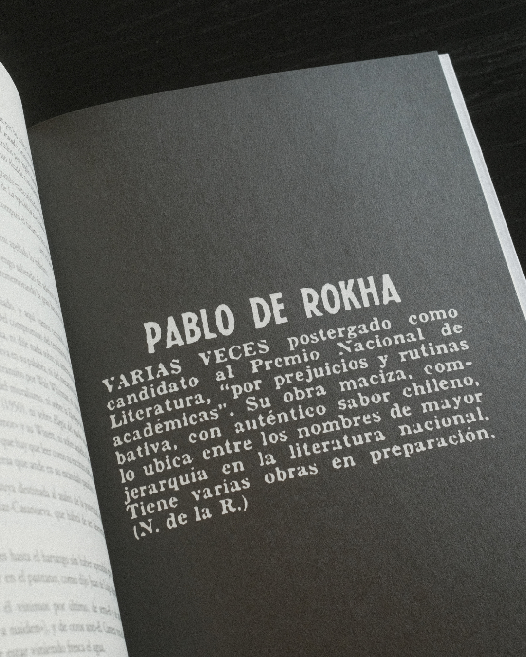 PRIMERA REIMPRESIÓN: Pablo de Rokha: Moisés y Satanás
